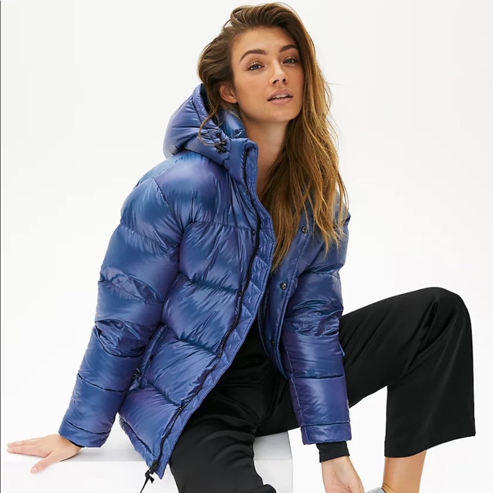 TNA Super Puff Jacket Iridescent 3X Small